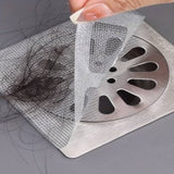 Pack of 10 - Multifunctional Sticker Drainer Net & Window Screen Repair Patches for Bathroom, Kitchen, Doors, and Windows